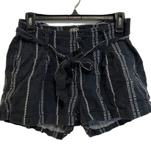 Rewash Blue and White Striped Shorts